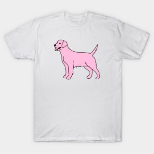 Pink Labrador T-Shirt